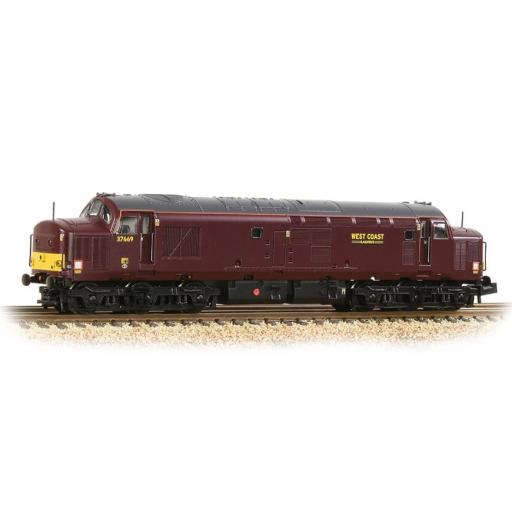 371-172 CLASS 37/5 37669 WCRC MAROON (6 DCC)