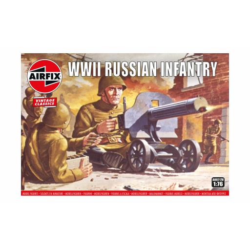 A00717V WW2 RUSSIAN INFANTRY 1:76 AIRFIX VINTAGE