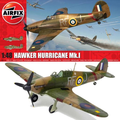 A05127A Hawker Hurricane Mk.1 1:48 Airfix