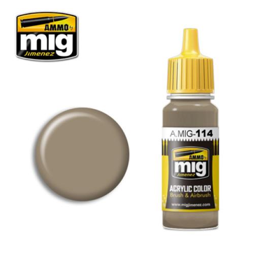 MIG 114 ZIMMERIT OCHRE COLOUR ACRYLIC PAINT 17ml