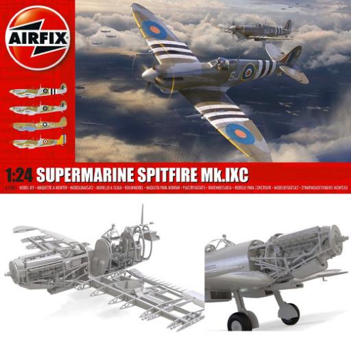 A17001 SUPERMARINE SPITFIRE Mk.IXc 1:24 AIRFIX