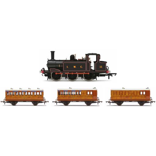 R3961 ISLE OF WIGHT CENTRAL RAILWAY TERRIER TRAIN PACK (6 PIN DCC)