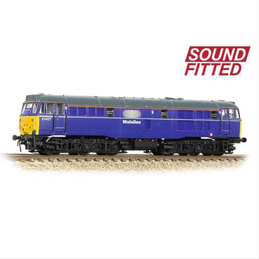 371-137TLSF CLASS 31/4 MAINLINE FREIGHT 31407 (SOUND FITTED)