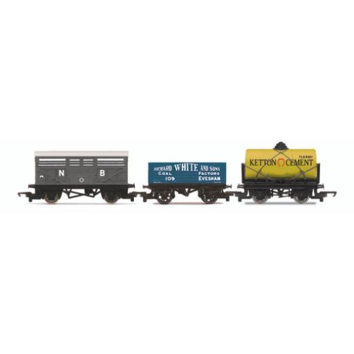R60135 RAILROAD TRIPLE PACK OF WAGONS