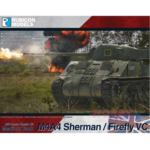 280088 M4A4 SHERMAN / FIREFLY VC 1:56 RUBICON