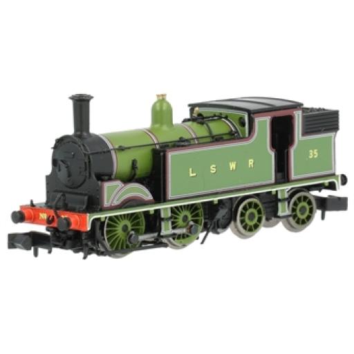 2S-016-012 CLASS M7 LSWR LINED GREEN 35 0-4-4