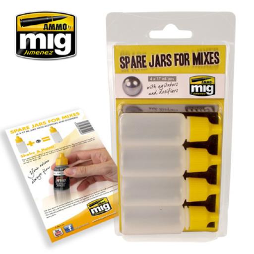 MIG 8004 SPARE JARS FOR MIXES