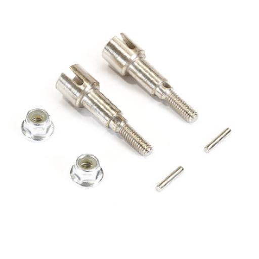 FTX9782 FTX TRACER METAL REAR WHEEL SHAFTS PINS & NUTS