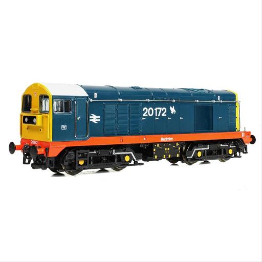 371-042 CLASS 20/0 20172 REDMIRE BR BLUE WITH RED SOLEBAR (DCC READY 6 PIN)