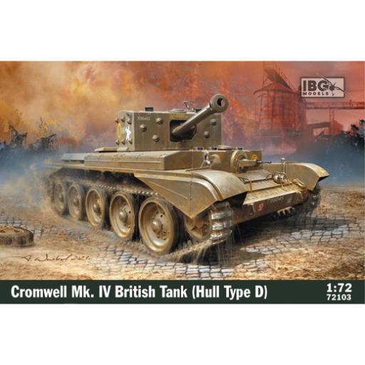 72103 IBG CROMWELL Mk.IV HULL TYPE D BRITISH TANK 1:72