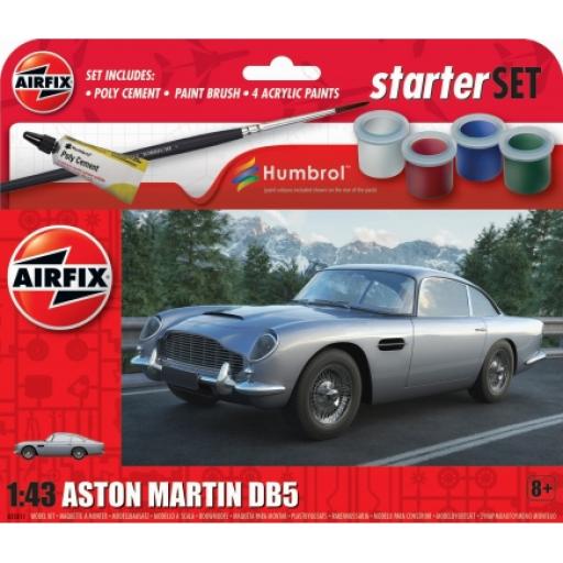 A55011 ASTON MARTIN DB5 1:43 AIRFIX STARTER SET