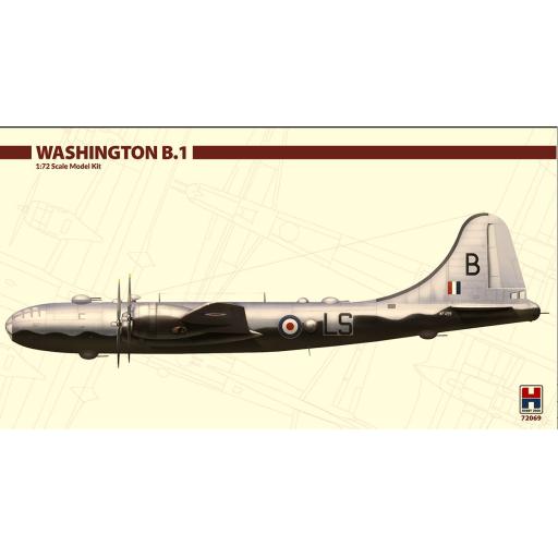 72069 WASHINGTON B.1 ROYAL AIRFORCE B-29 1:72 HOBBY 2000