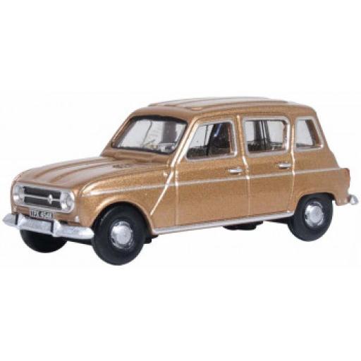 76RN004 RENAULT 4 MAROON GLACE OXFORD