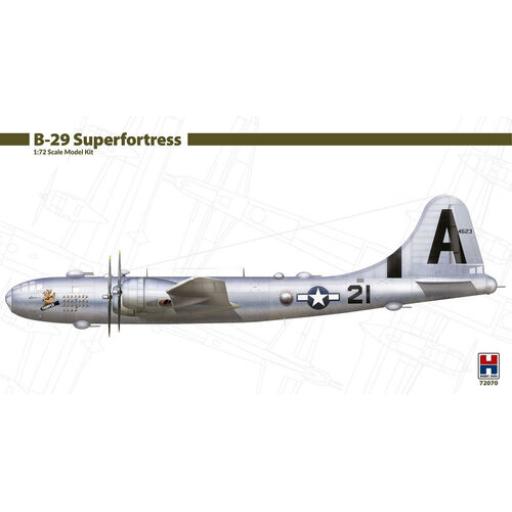 72070 BOEING B-29 SUPERFORTRESS USAAF 1:72 HOBBY 2000