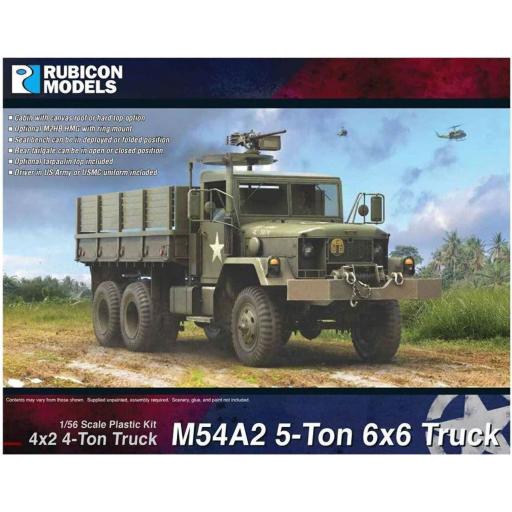 280133 M54A2 5-TON 6x6 TRUCK 1:56 RUBICON