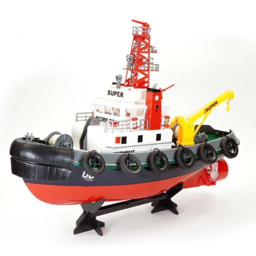 HENG LONG TUG BOAT 5ch 2.4Ghz RTR W/WATER HOSE HL3810