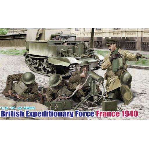 6552 BRITISH EXPEDIONARY FORCE FRANCE 1940 1:35 DRAGON