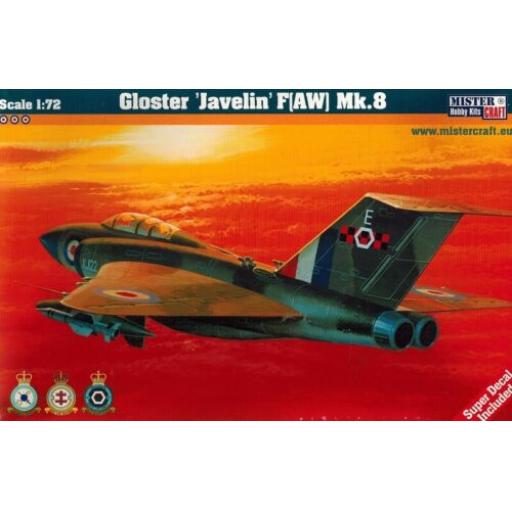 040437 GLOSTER JAVELIN F(AW) Mk.8 1:72 MISTER CRAFT D-43
