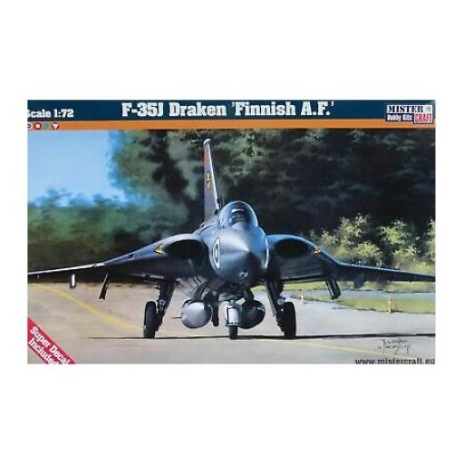 040918 F-35J DRAKEN SFINNISH A.F 1:72 MISTER CRAFT D-91