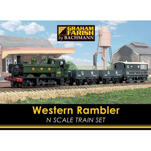 370-052 WESTERN RAMBLER N GAUGE TRAIN SET GRAHAM FARISH