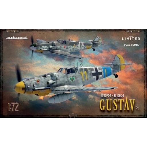 2144 BF-109 GUSTAV PART.1 DUEL COMBO EDUARD 1:72 LIMITED EDITION