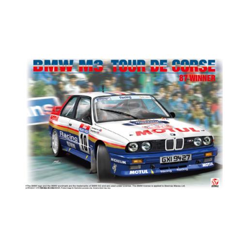24029 BMW M3 E30 1987 TOUR DE CORSE WINNER 1:24 BEEMAX