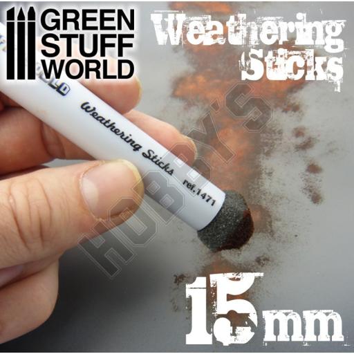 GREEN STUFF WEATHERING STICKS 15mm GS116