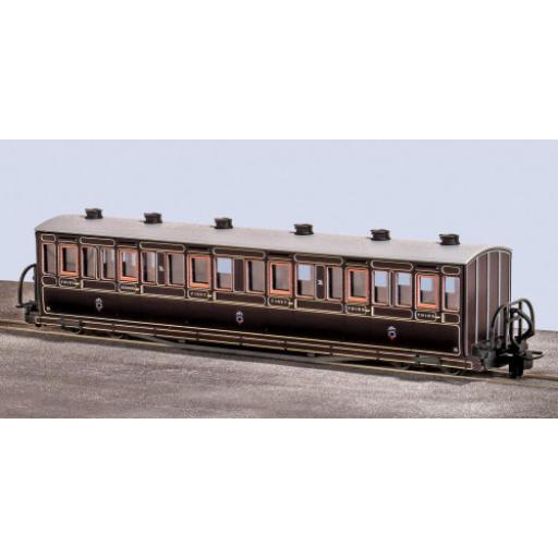 GR-620A FR LONG BOWSIDER BOGIE COACH VICTORIAN LIVERY No.19