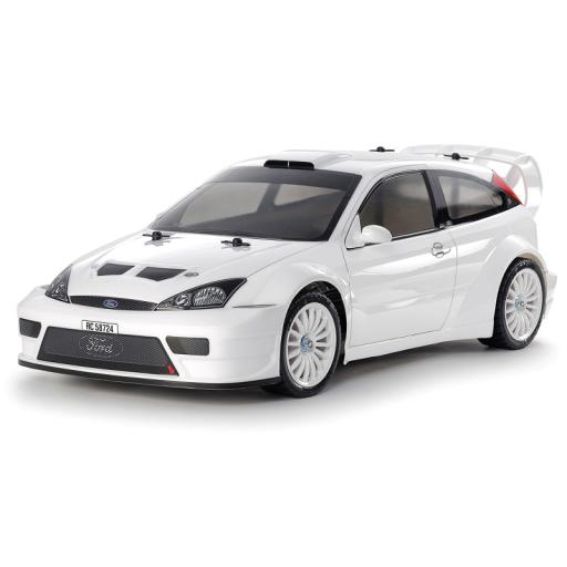 47495 TAMIYA FORD FOCUS RS TT-02 1:10 4WD KIT PRE-PAINTED BODY