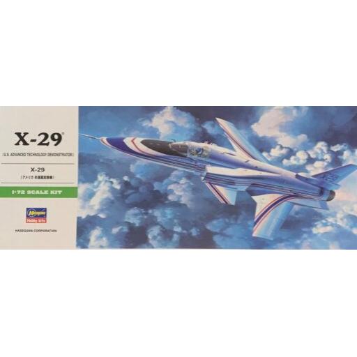 00243 X-29 U.S ADVANCED TECHNOLOGY DEMONSTRATOR 1:72 HASEGAWA