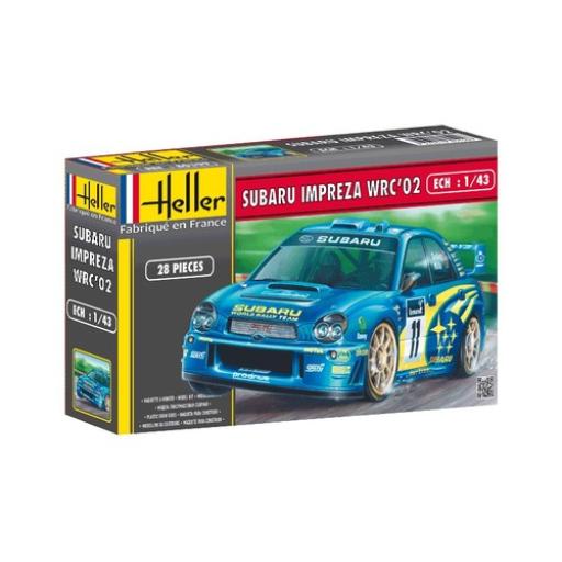 80199 SUBARU IMPREZA WRC 02 1:43 HELLER