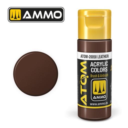 MIG ATOM 20058 LEATHER ACRYLIC PAINT 20ml MIG 133