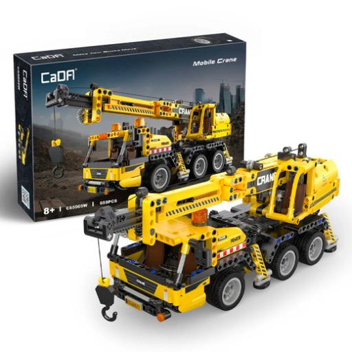 CADA CRANE 658pcs C65005W LEGO TYPE BRICK MODEL