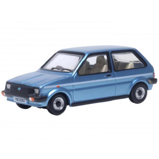 76MET002 AUSTIN MINI METRO DENIM BLUE METALLIC 1:76 OXFORD