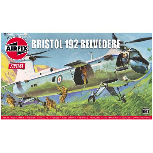 A03002V BRISTOL 192 BELVEDERE 1:72 AIRFIX VINTAGE