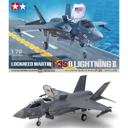 60793 LOCKHEED MARTIN F-35B LIGHTNING II 1:72 TAMIYA