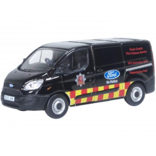 76CUS009 FORD TRANSIT CUSTOM ESSEX FIRE & RESCUE SERVICE 1:76 OXFORD